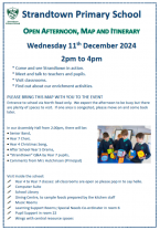 Open Afternoon Flyer