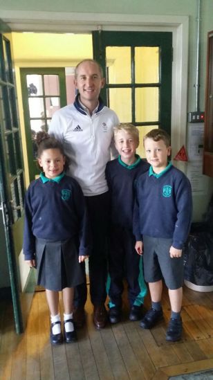 Team GB's senior Physiotherapist visits!